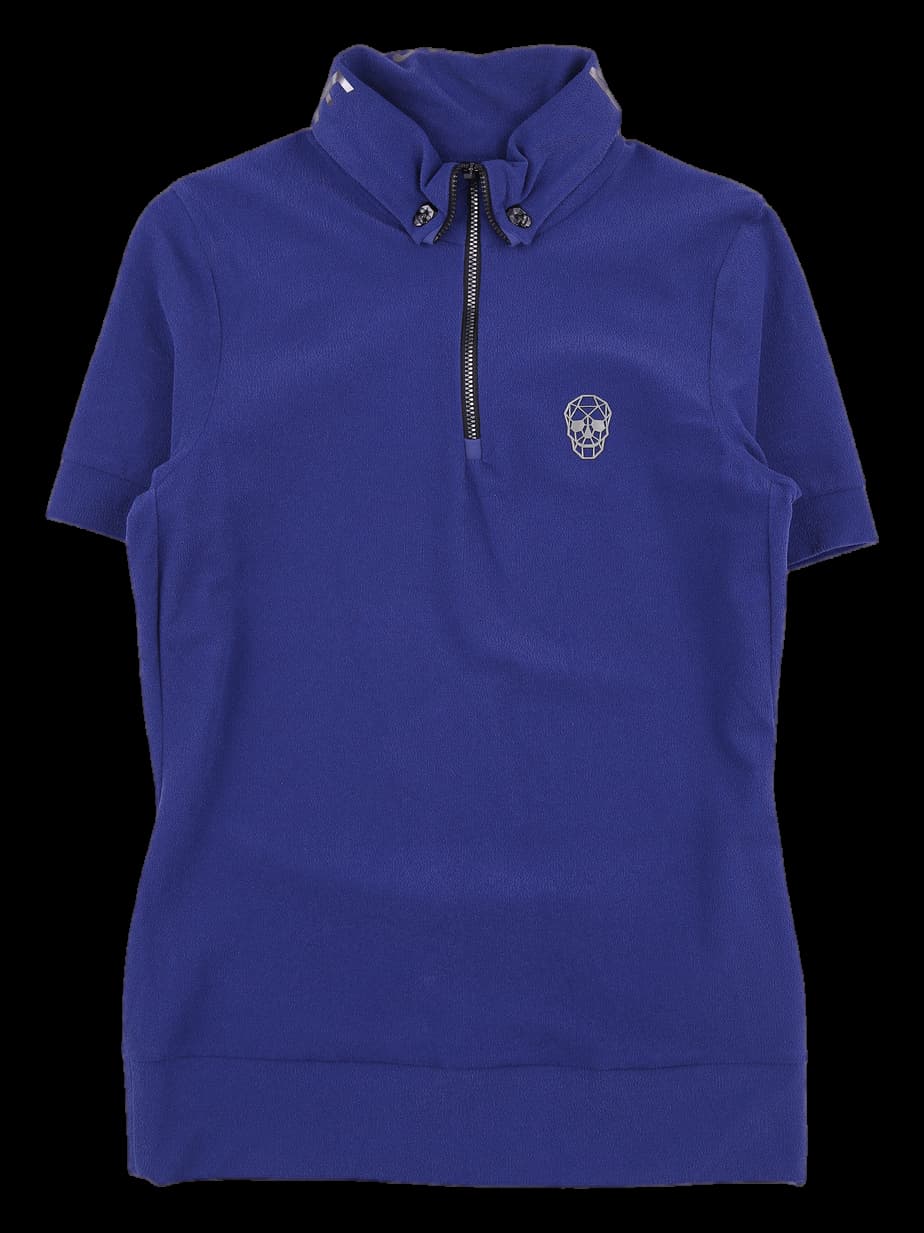 하프집업 반팔 카라티