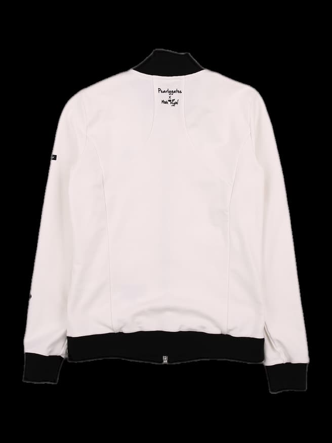 배색 긴팔 집업