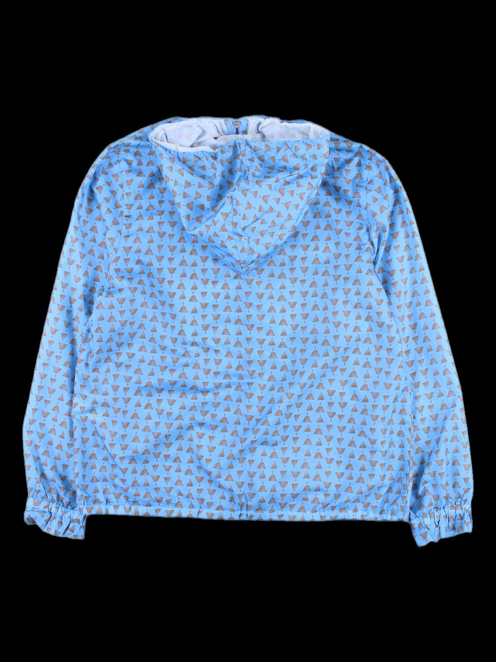 후드 패턴 바람막이