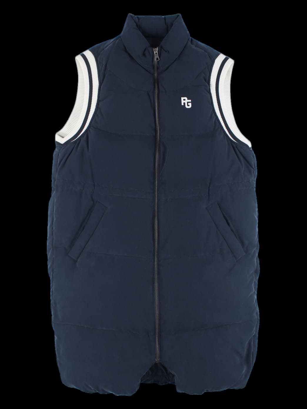 슬리브리스 롱 패딩