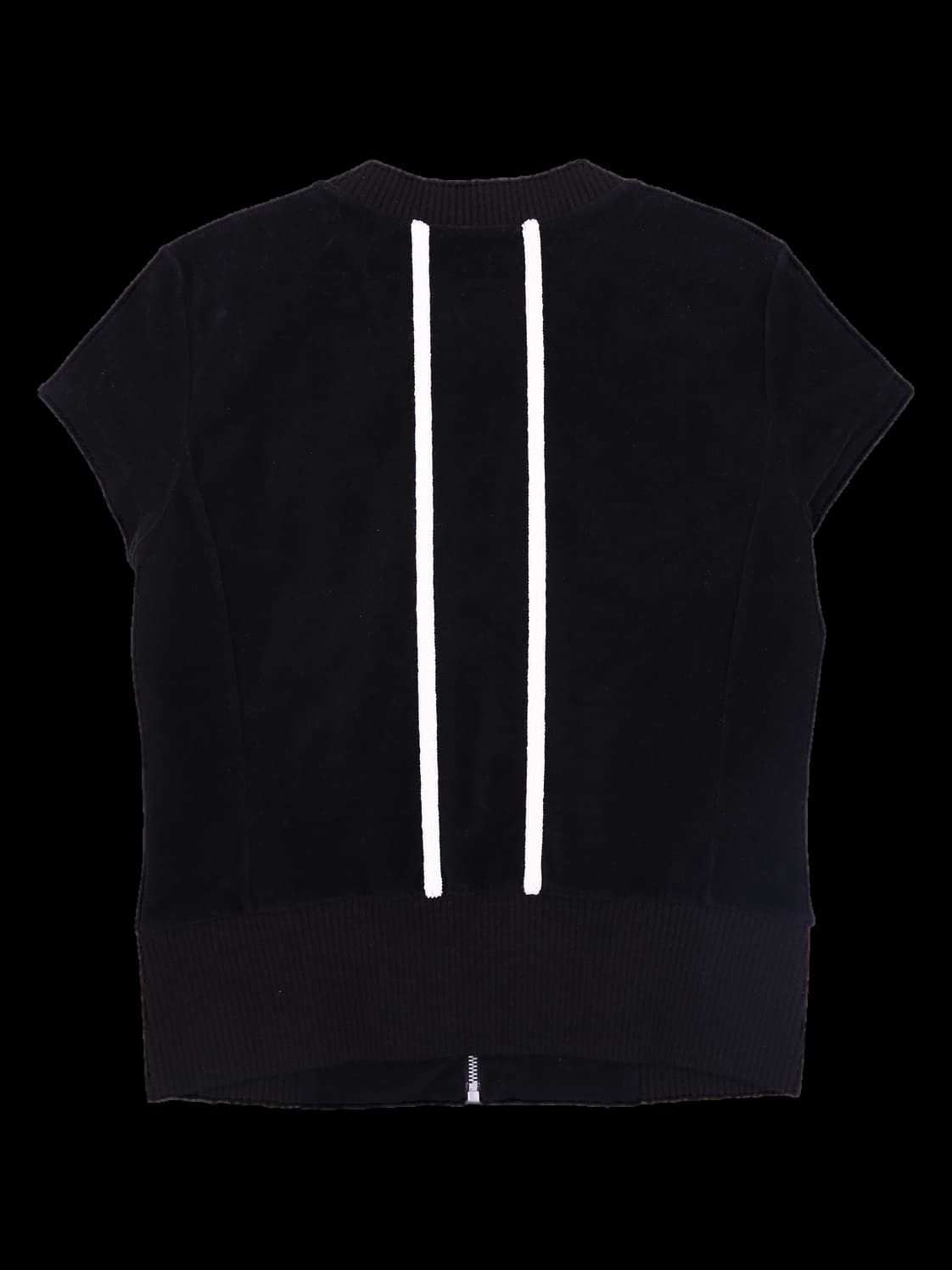 노카라 반팔 자켓