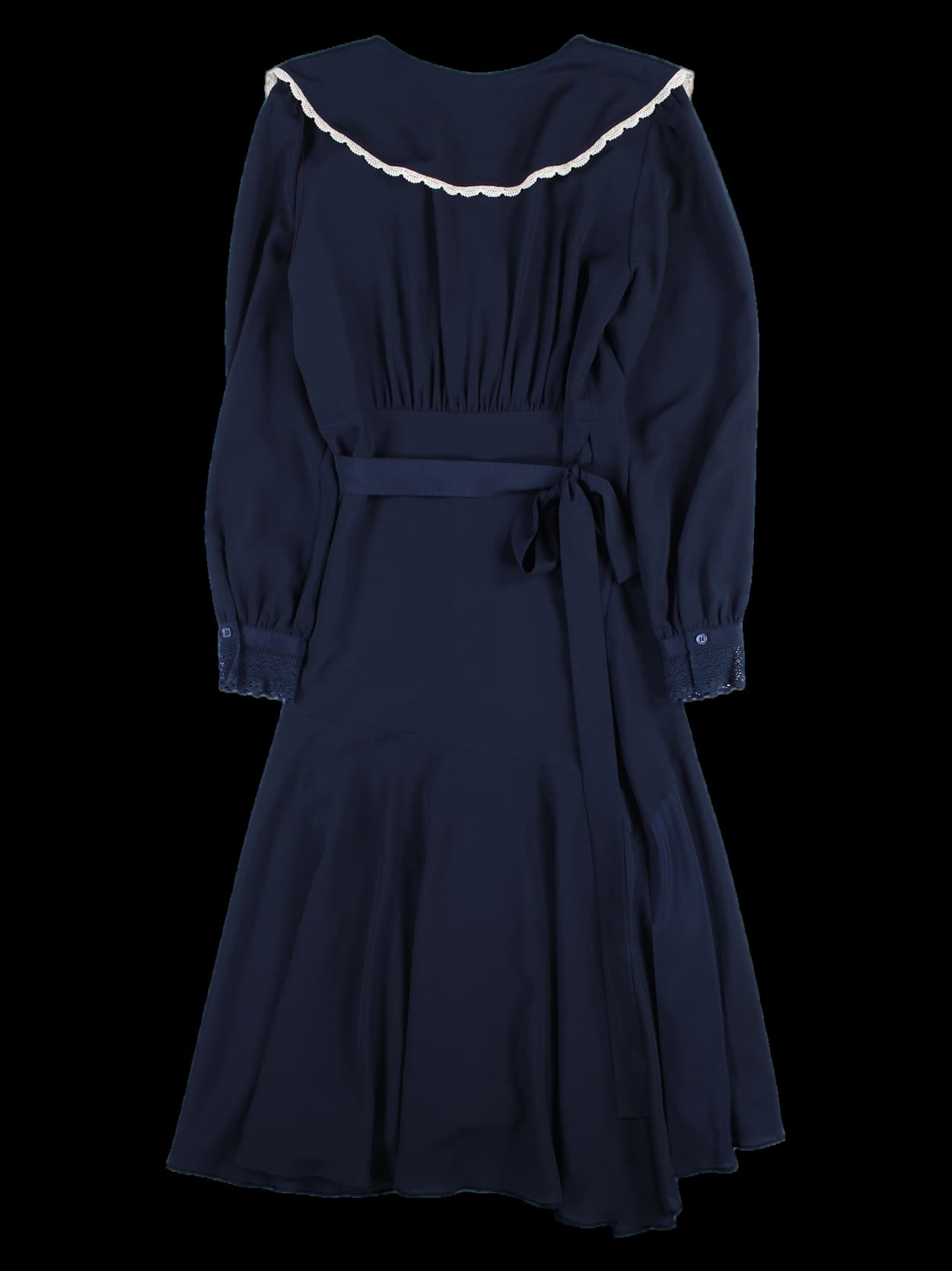 카라 롱 원피스