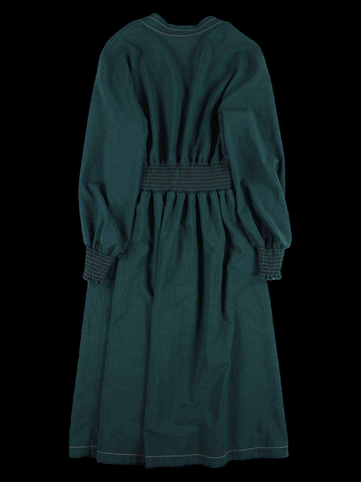 버튼 롱 원피스