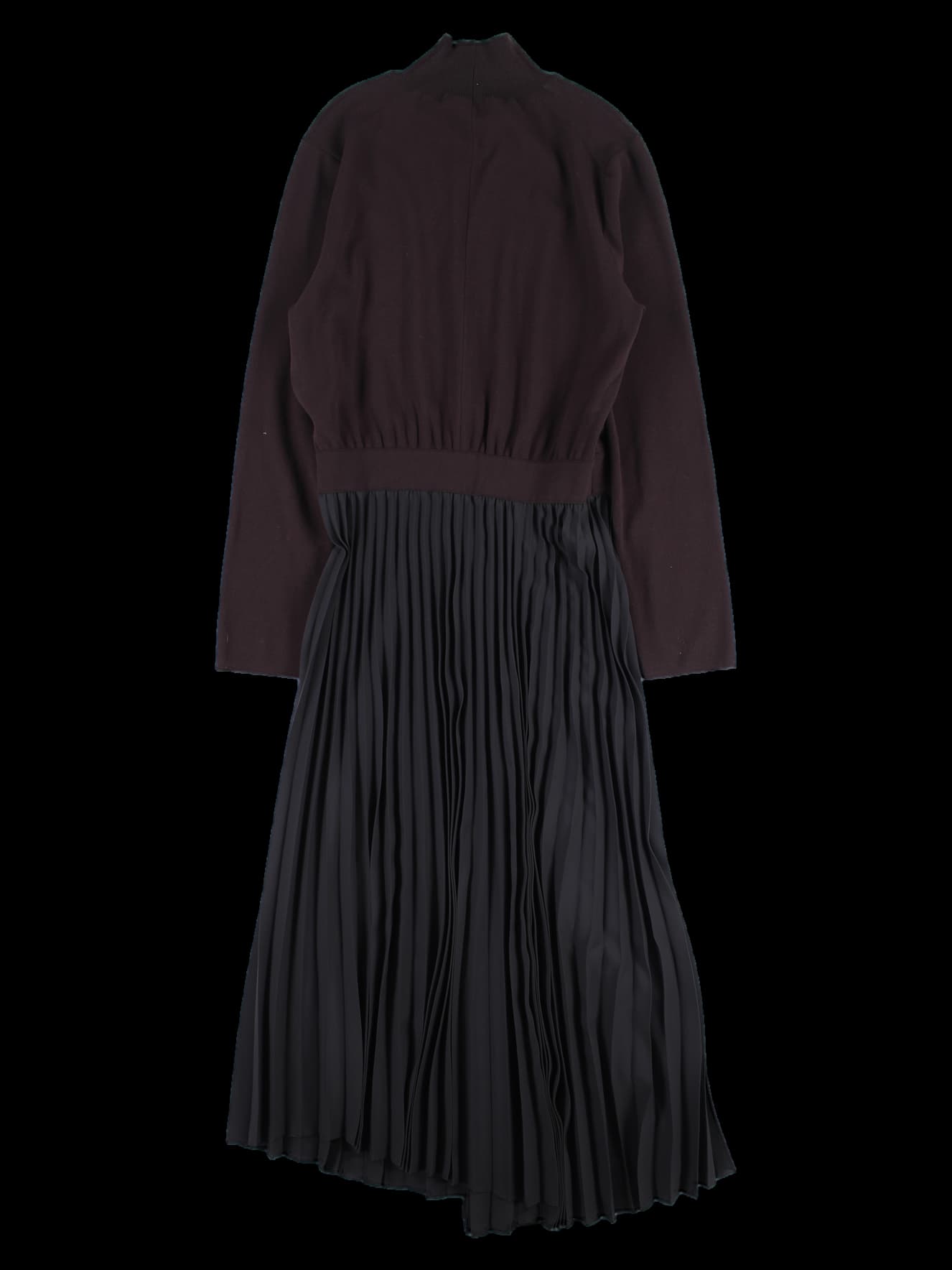 니트 플리츠 원피스