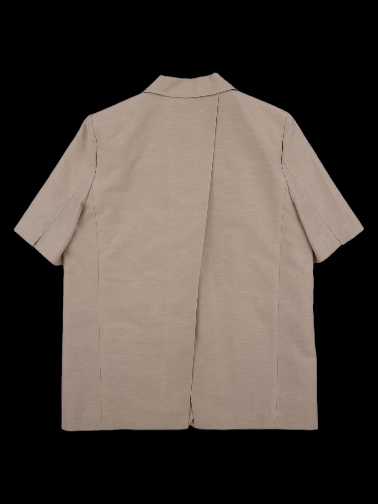 버튼 반팔 자켓