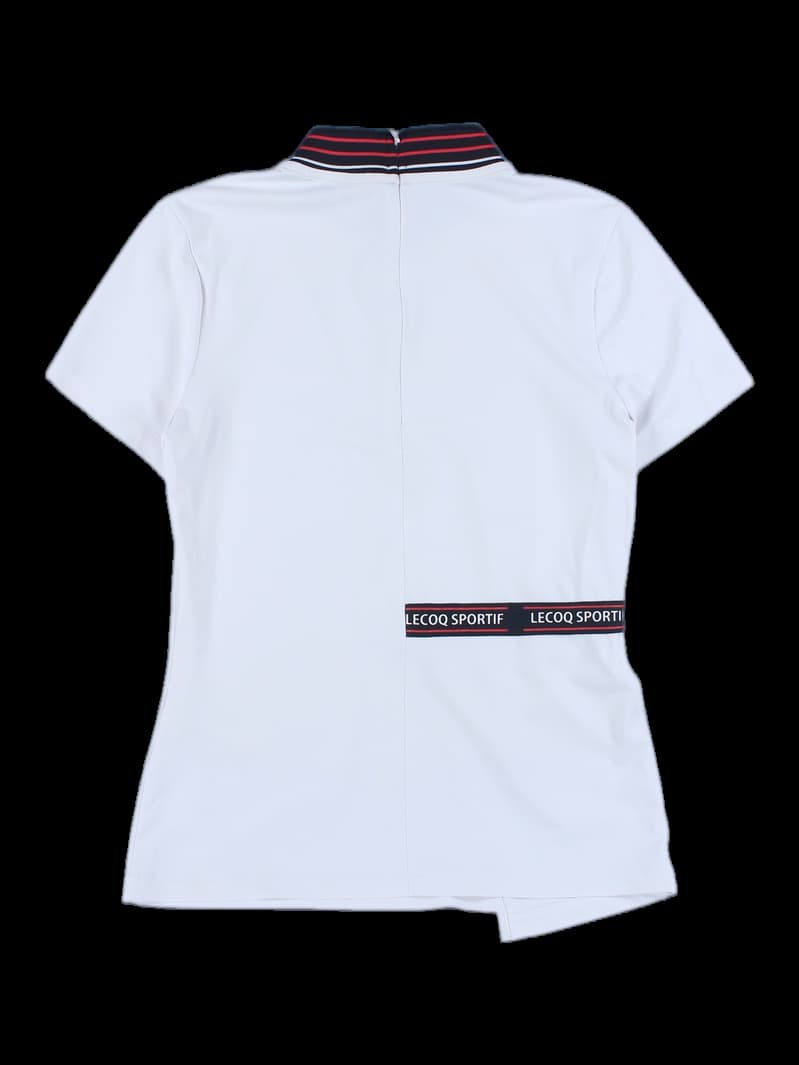 체크 골프 반팔 티셔츠