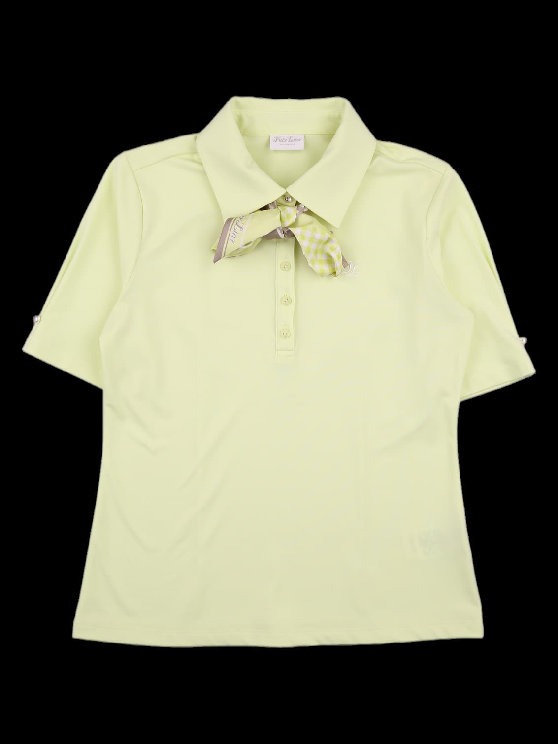 카라 스카프 티셔츠