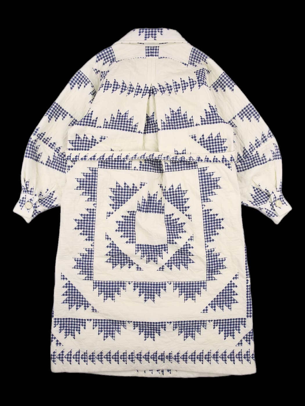 벨티드 퀼팅 자켓