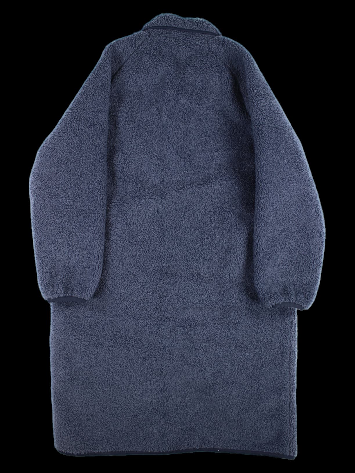 후리스 리버서블 롱 코트 자켓 점퍼