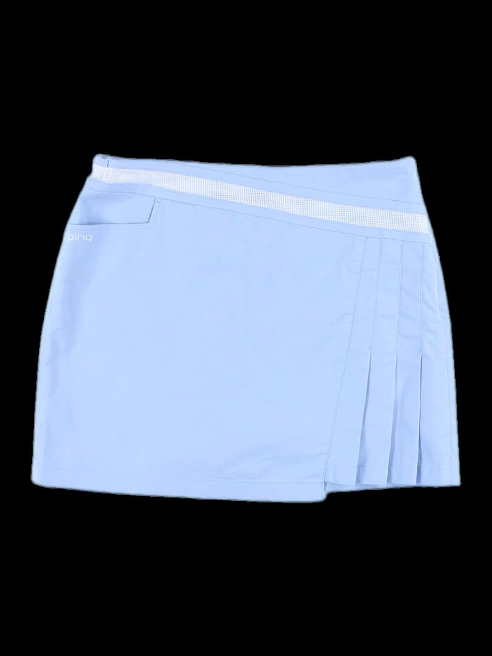 사이드 플리츠 스커트