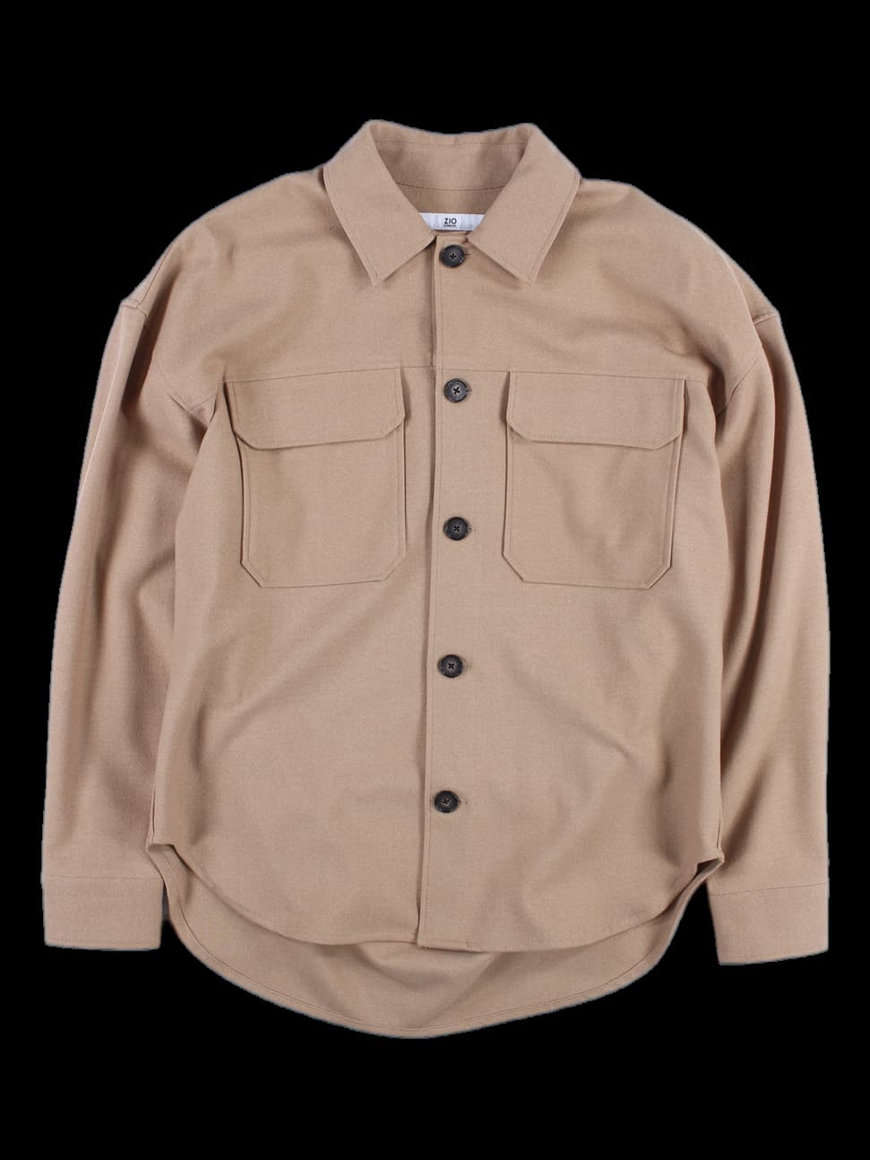 더블 포켓 케쥬얼 카라 셔츠