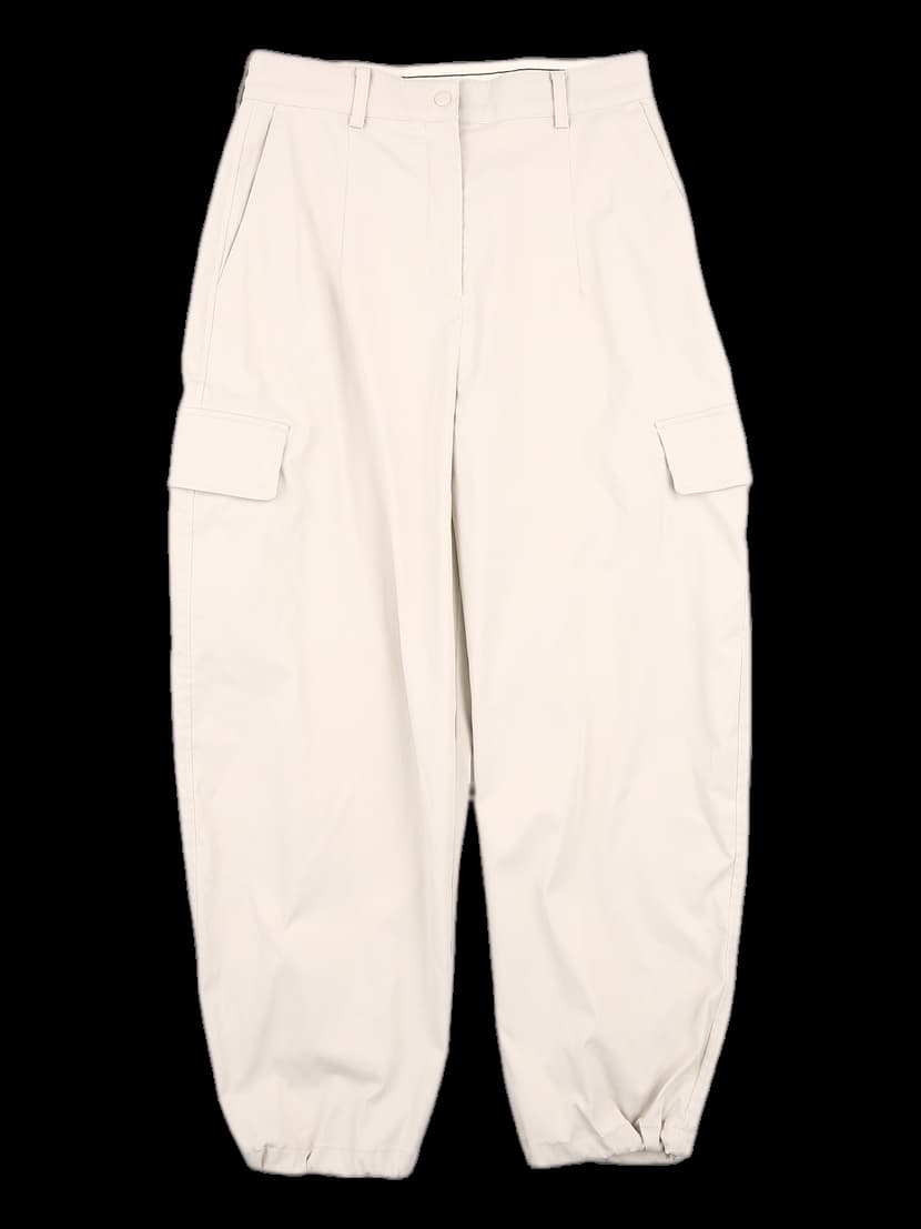 밑단 스트링 포켓 바지