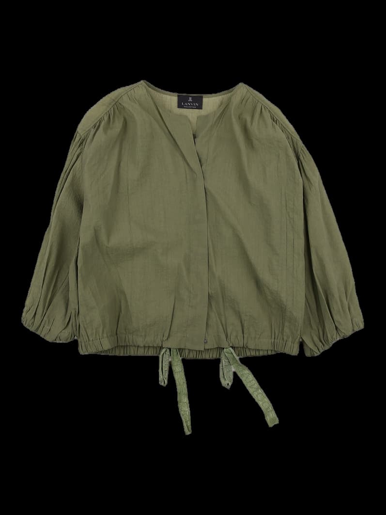 린넨 블라우스 긴팔 티셔츠