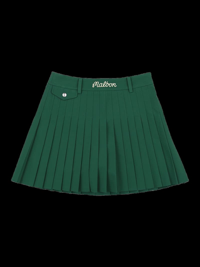 핀턱 주름 스커트