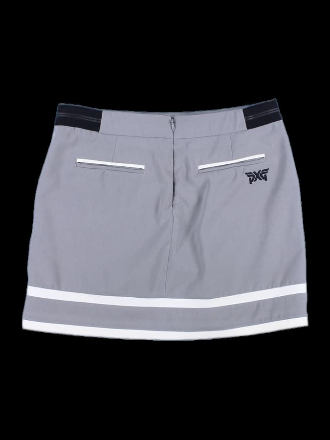 라인 포인트 밴딩 스커트