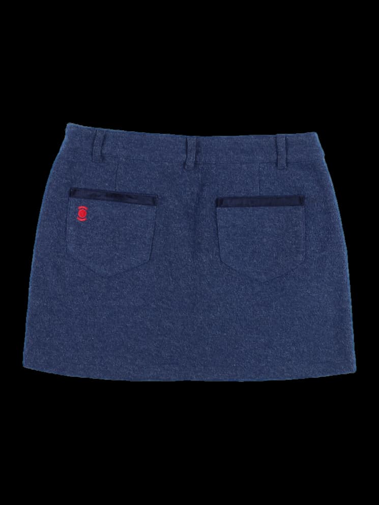 투포켓 라인 스커트