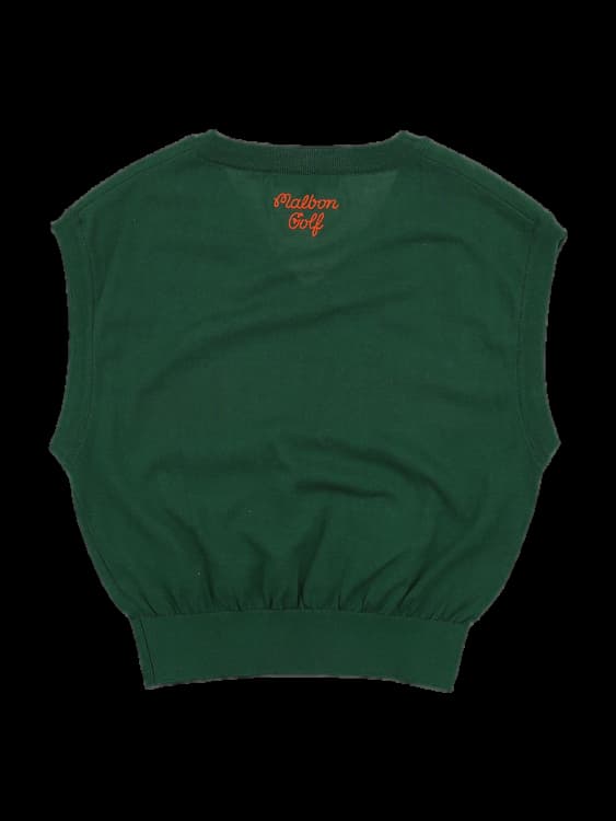 니트 골프 조끼