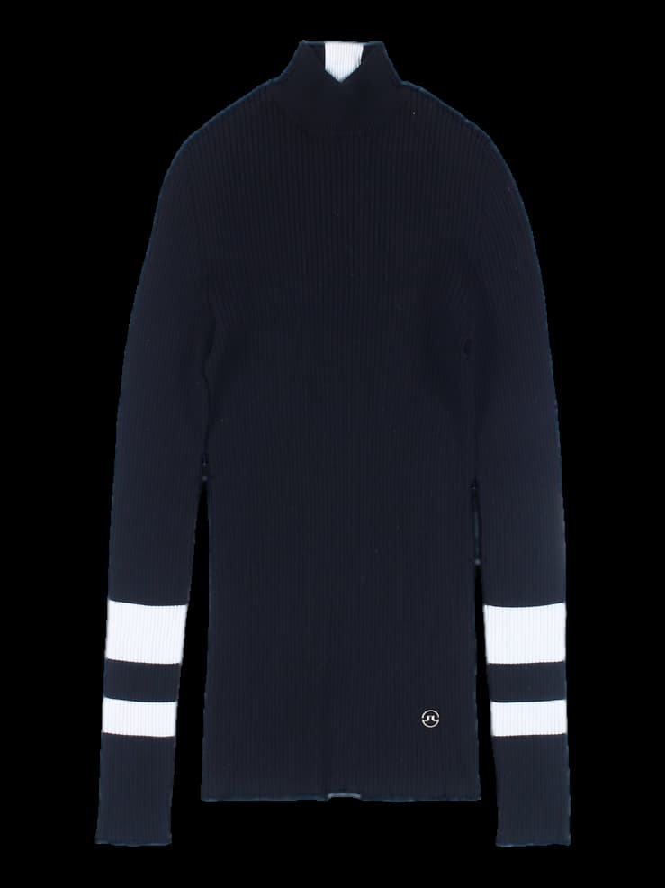 하이넥 목폴라 니트