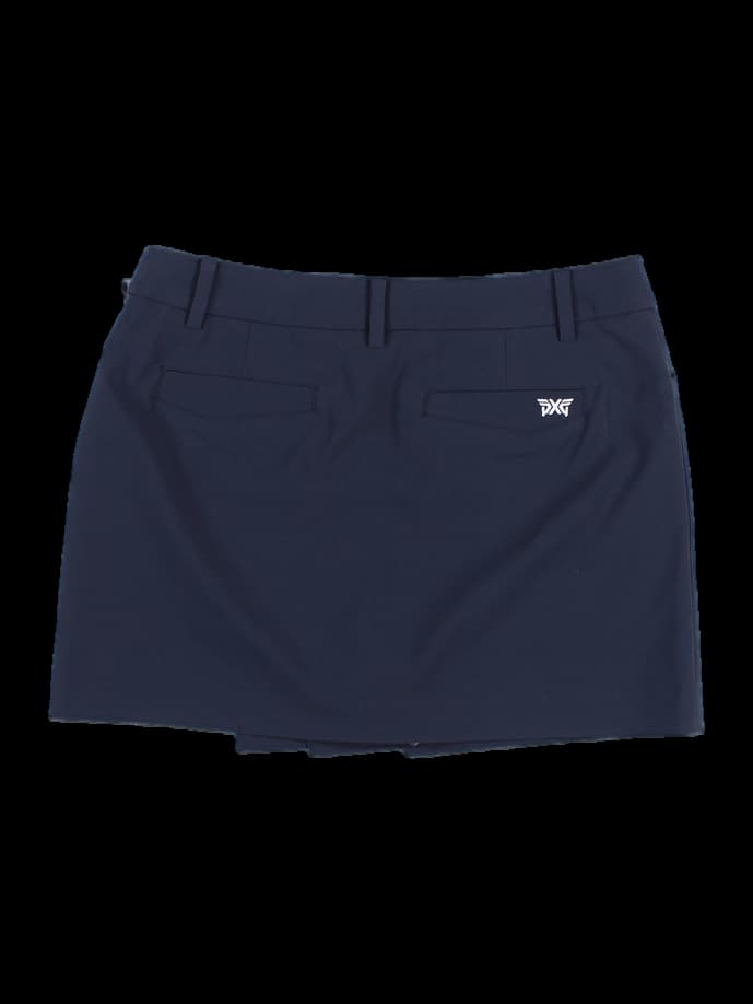 스터드 장식 스커트