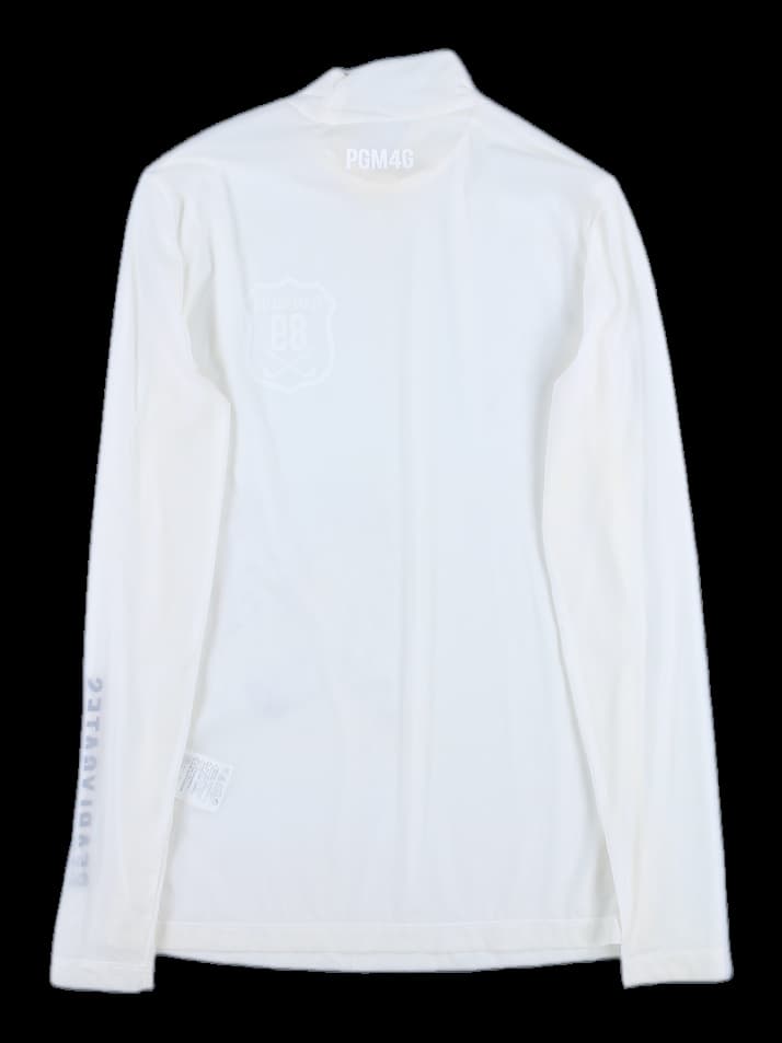 시스루 하프넥 긴팔 티셔츠