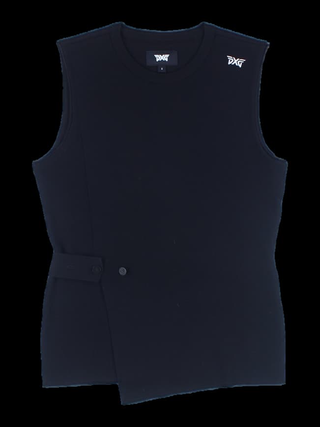 허리 라인 니트 베스트