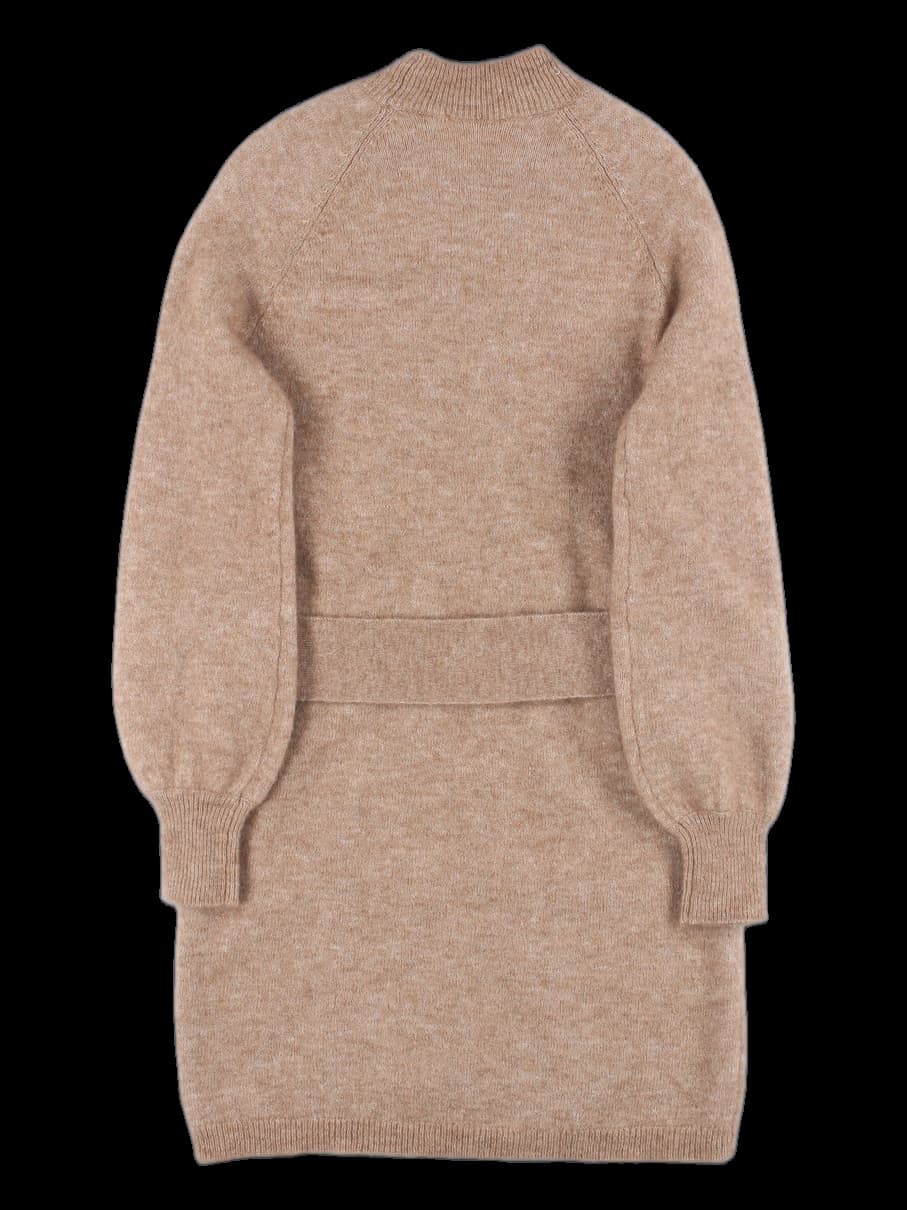 래글런 니트 원피스