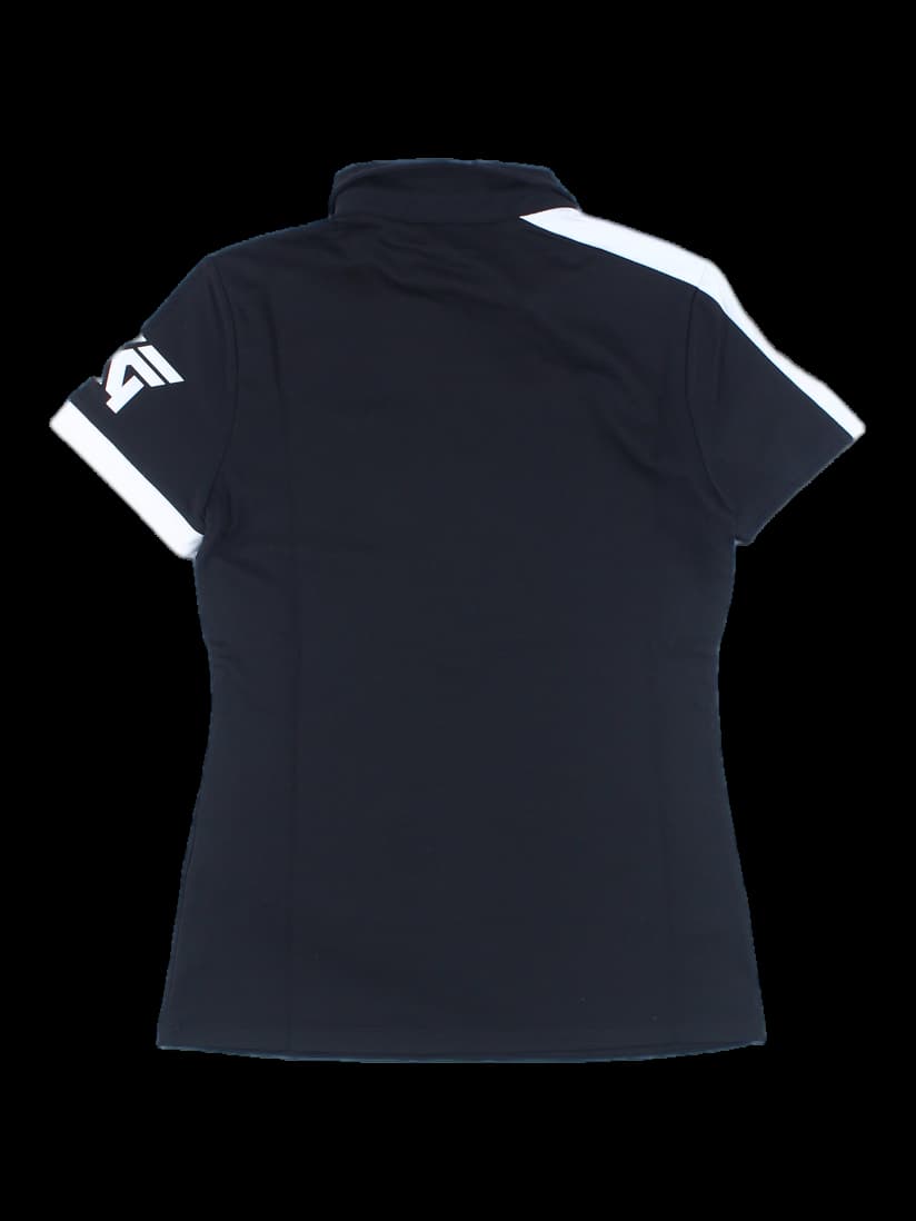 배색 카라 티셔츠