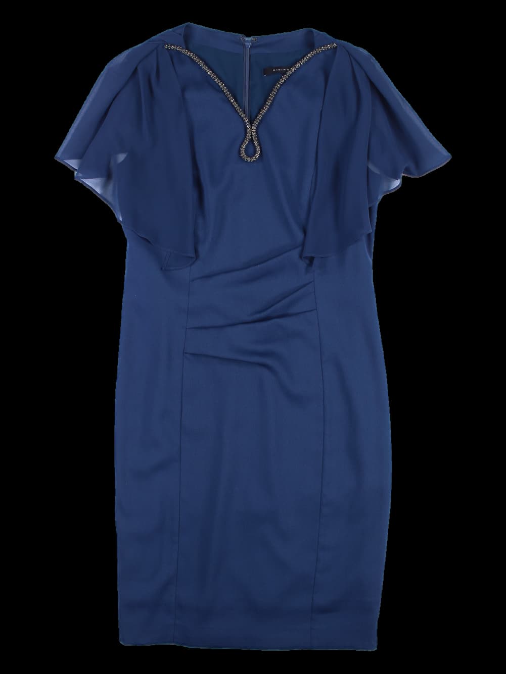 큐빅 쉬폰 원피스