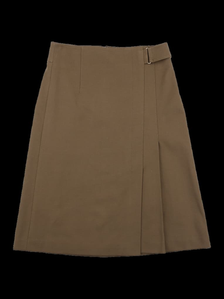 벨티드 슬릿 스커트