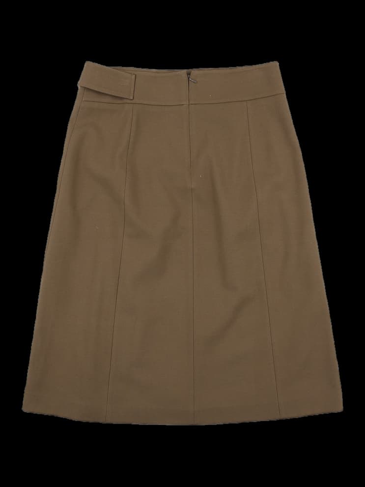 벨티드 슬릿 스커트