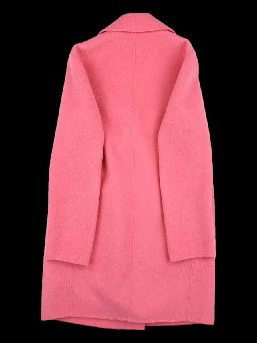 울 캐시미언 혼방 코트