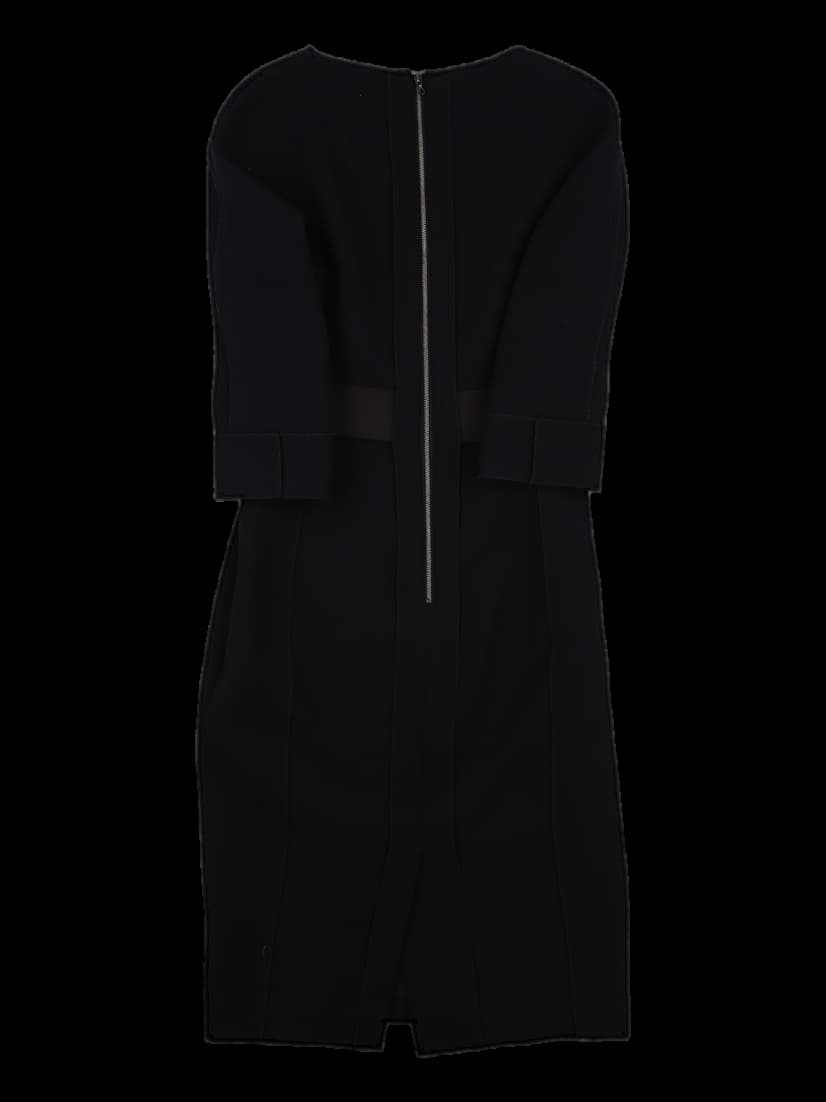 벨트 포인트 원피스