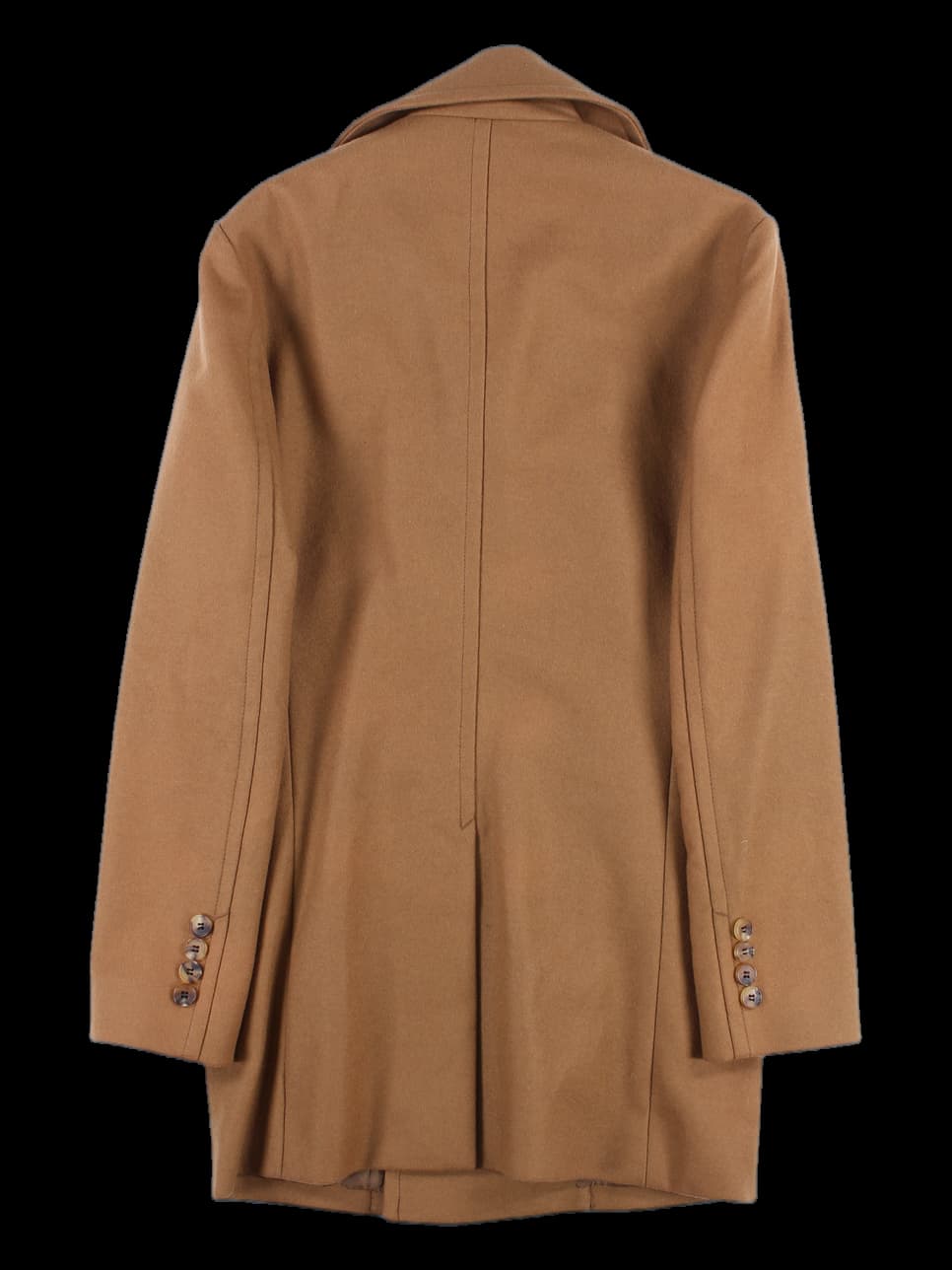 더블 버튼 하프 코트