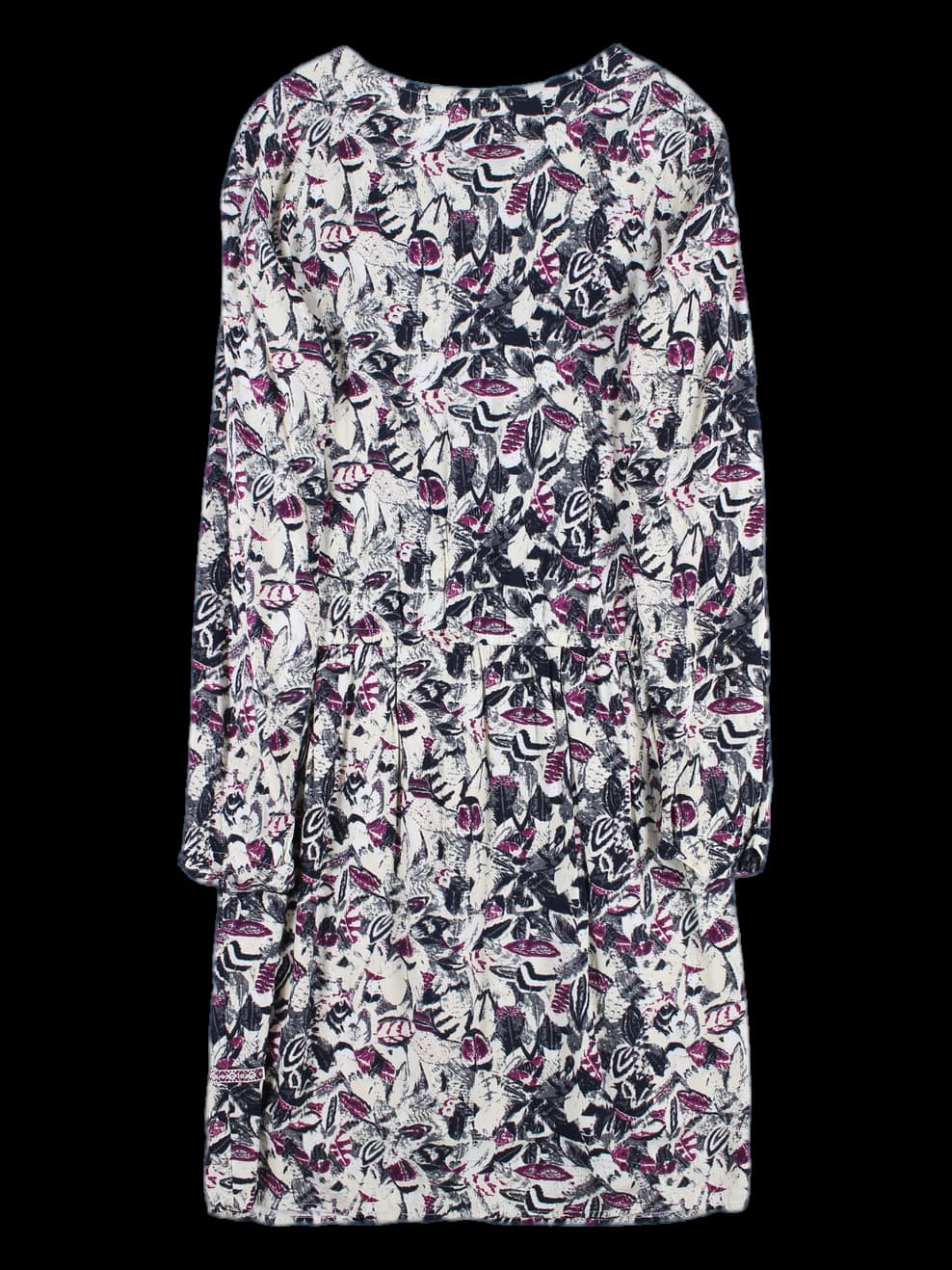 프린트 밴딩 원피스