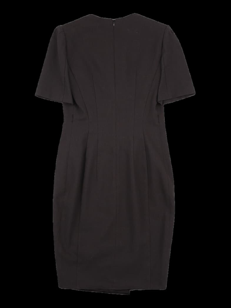 슬릿 절개 펜슬 원피스