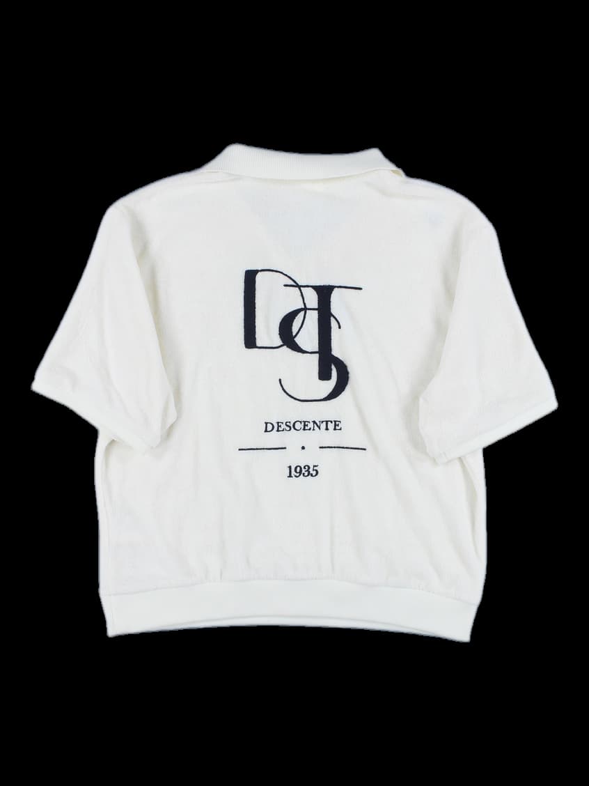 니트 반팔 카라티