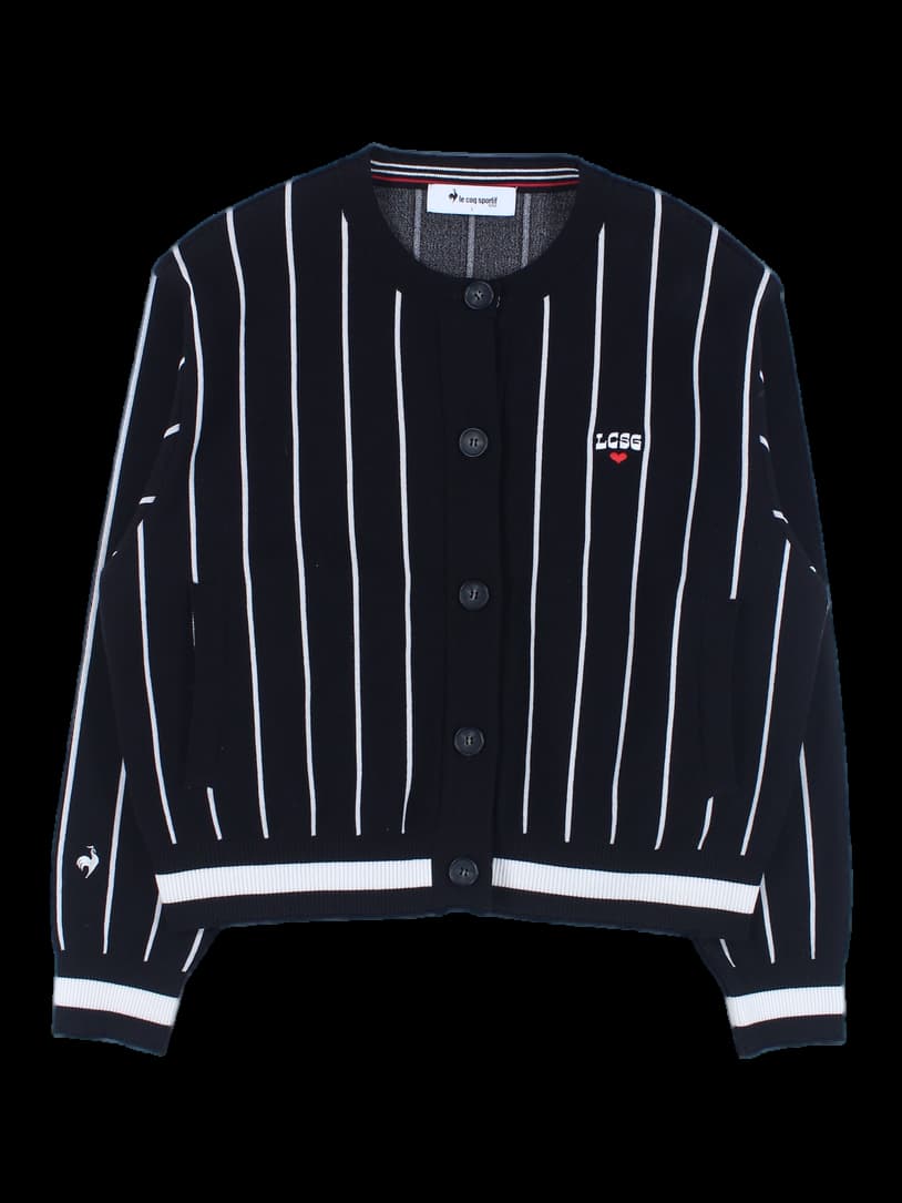 스트라이프 가디건