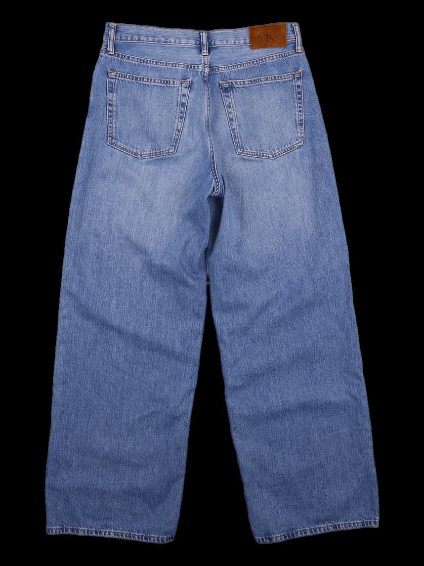 로우라이즈 데님 팬츠