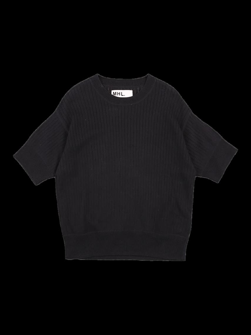 린넨 반팔 니트