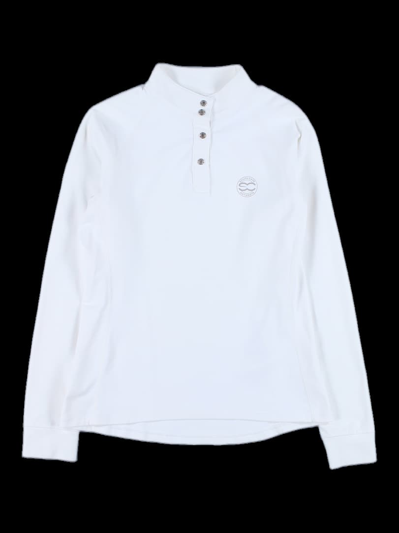 버튼 긴팔 티셔츠