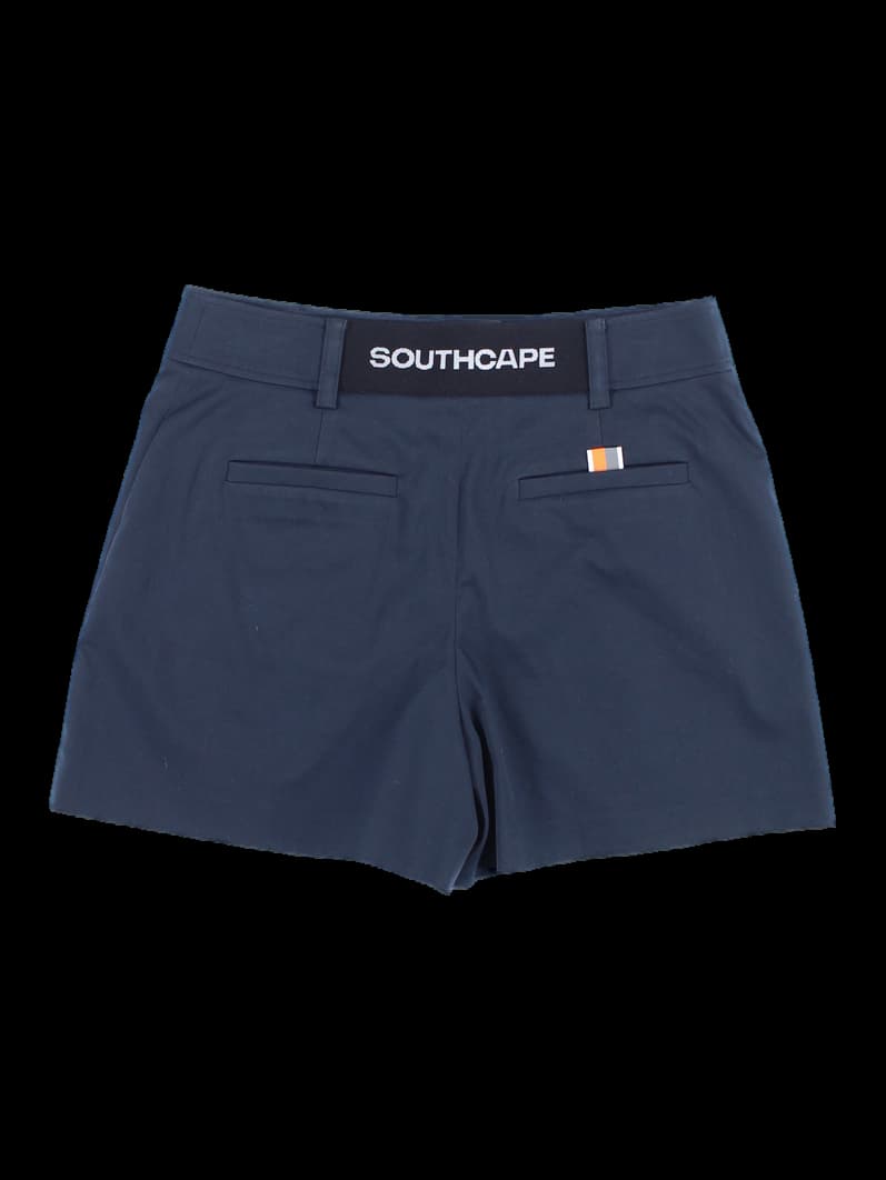 밴딩 플리츠 숏 팬츠