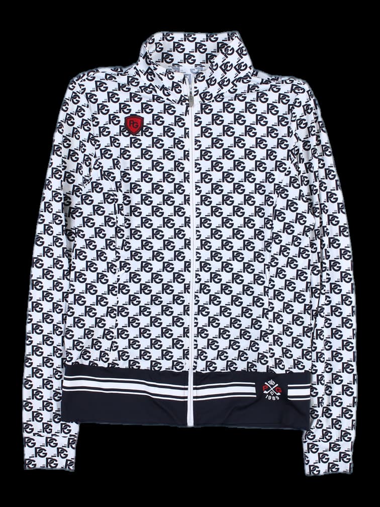 로고 집업 점퍼