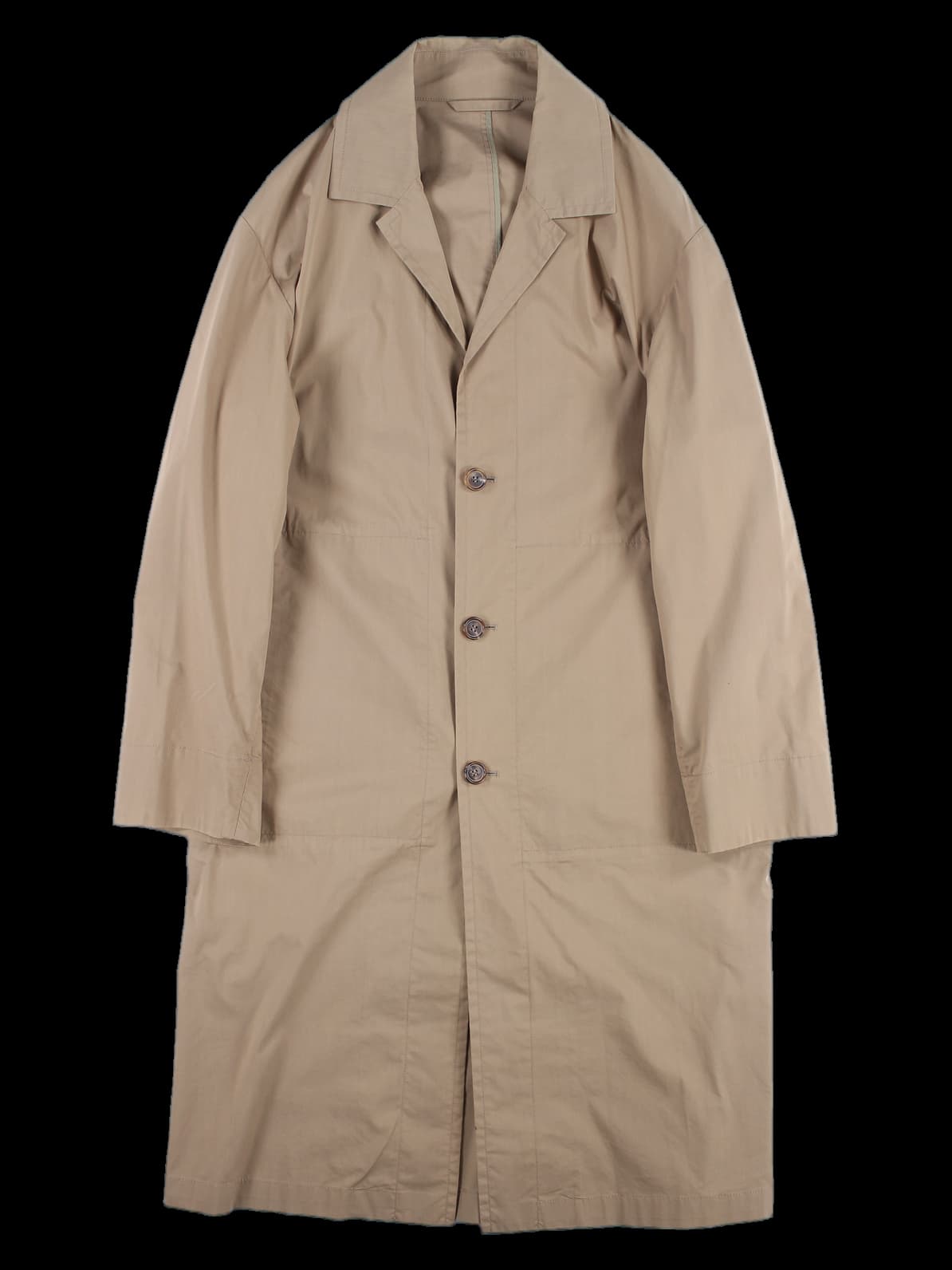 베이직 트렌치 롱 코트