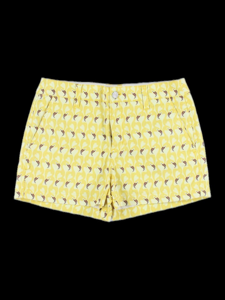 홍학 패턴 반바지