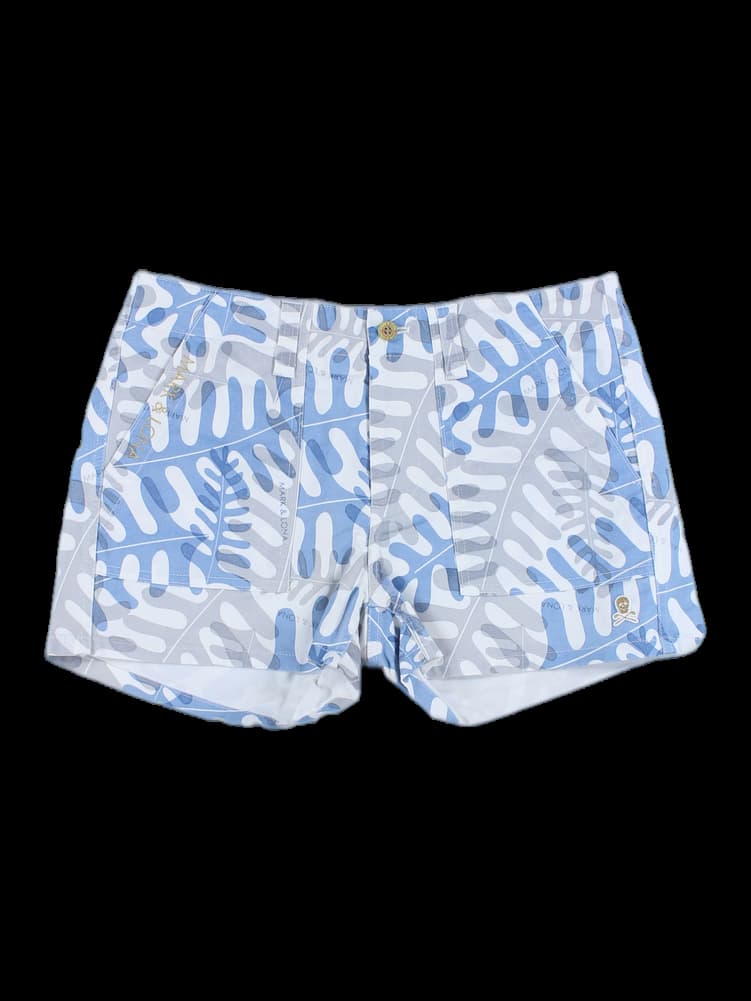 패턴 프린트 반바지