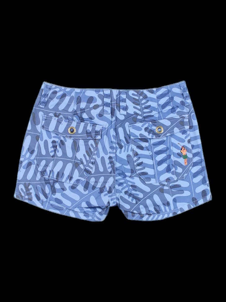 패턴 프린트 반바지