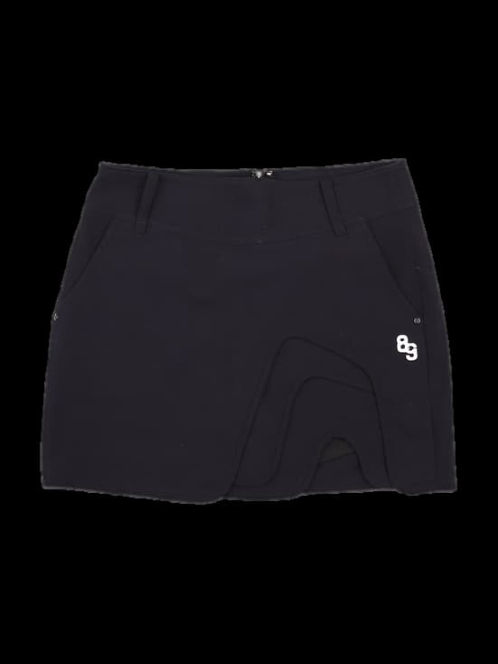 스트레치 언발 스커트