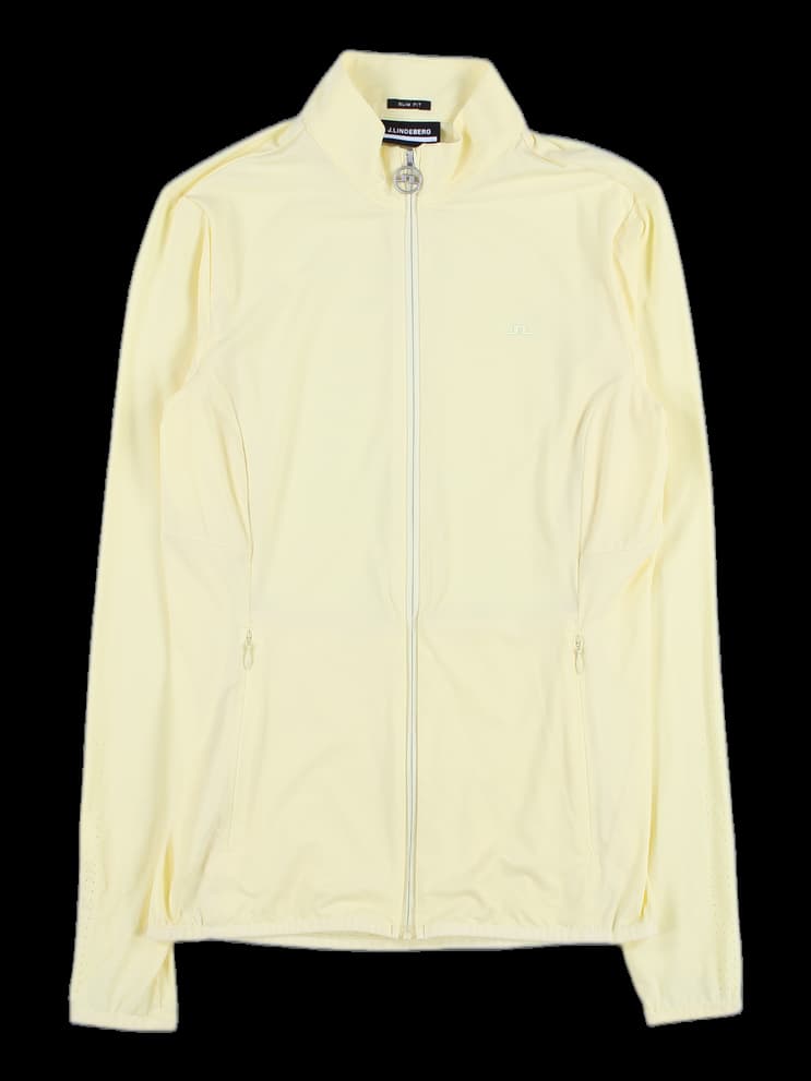 소매 펀칭 집업 티