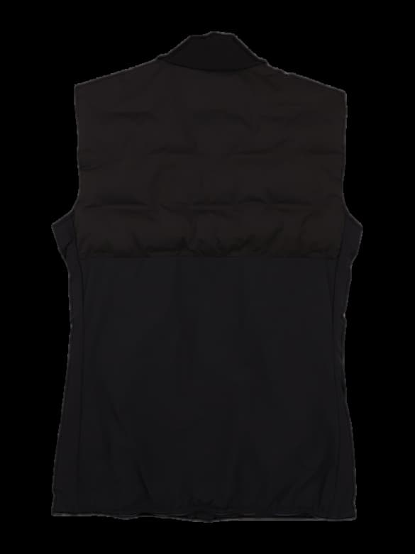 패딩 포인트 집업 베스트