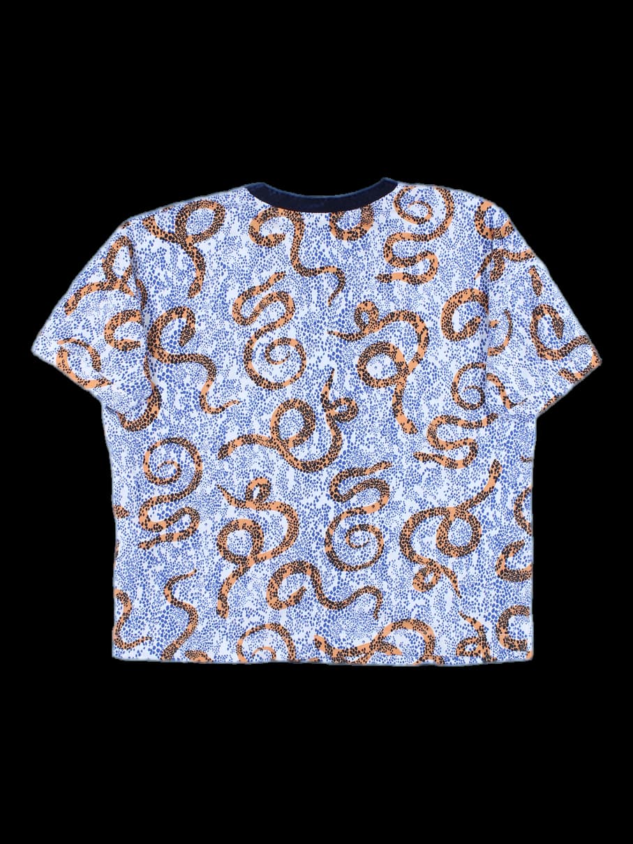 프린트 반팔 티